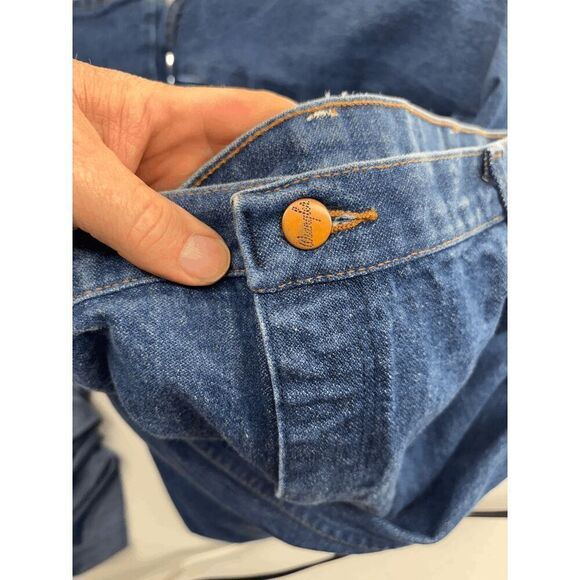 Vintage Wrangler Jeans Mens 42x30 Blue Cowboy Cut Pro-Rodeo Competition 13MWZ - Picture 6 of 6